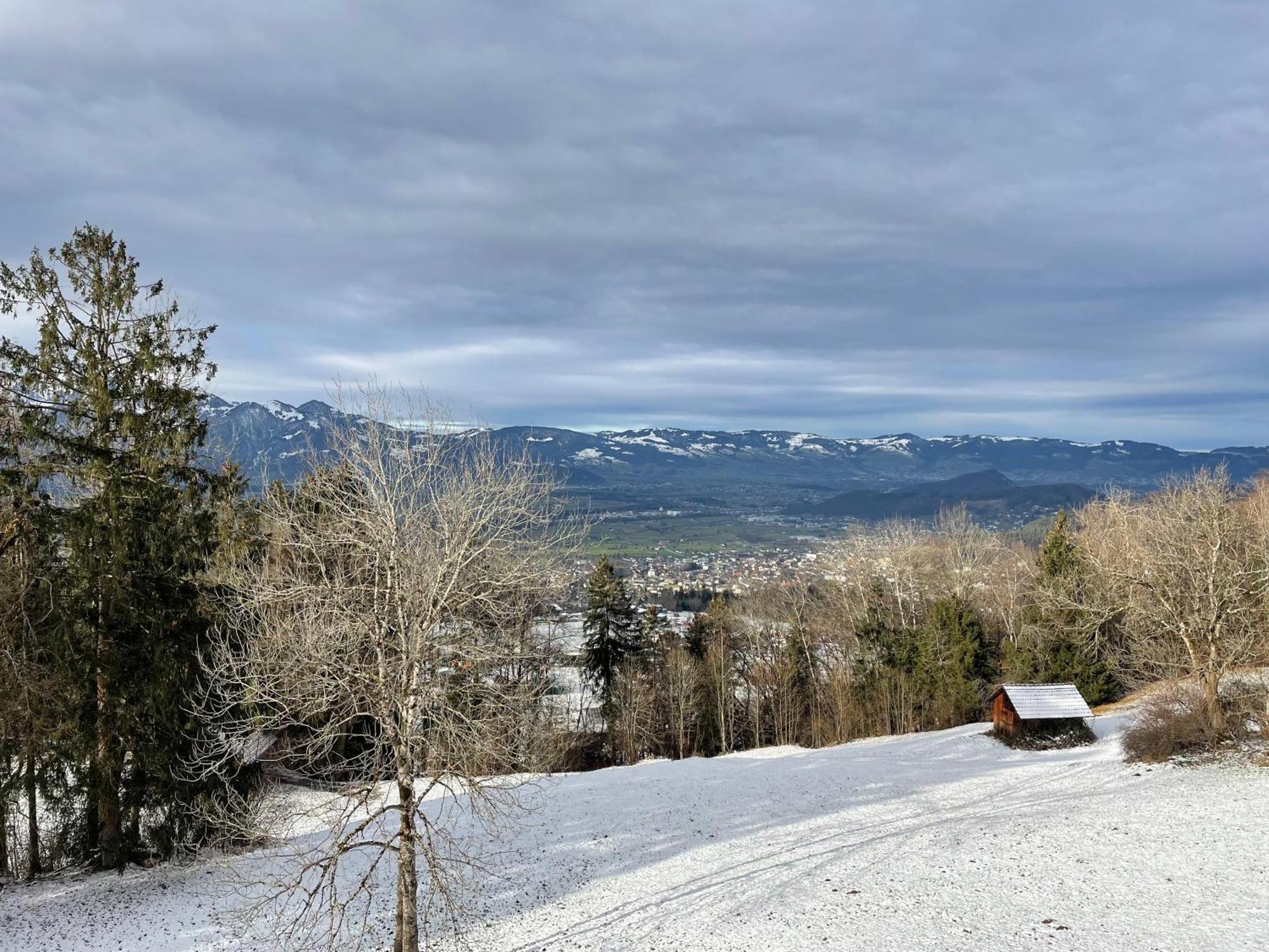Gemuetliche Wohnung Mit Talblick Batschuns Kültér fotó